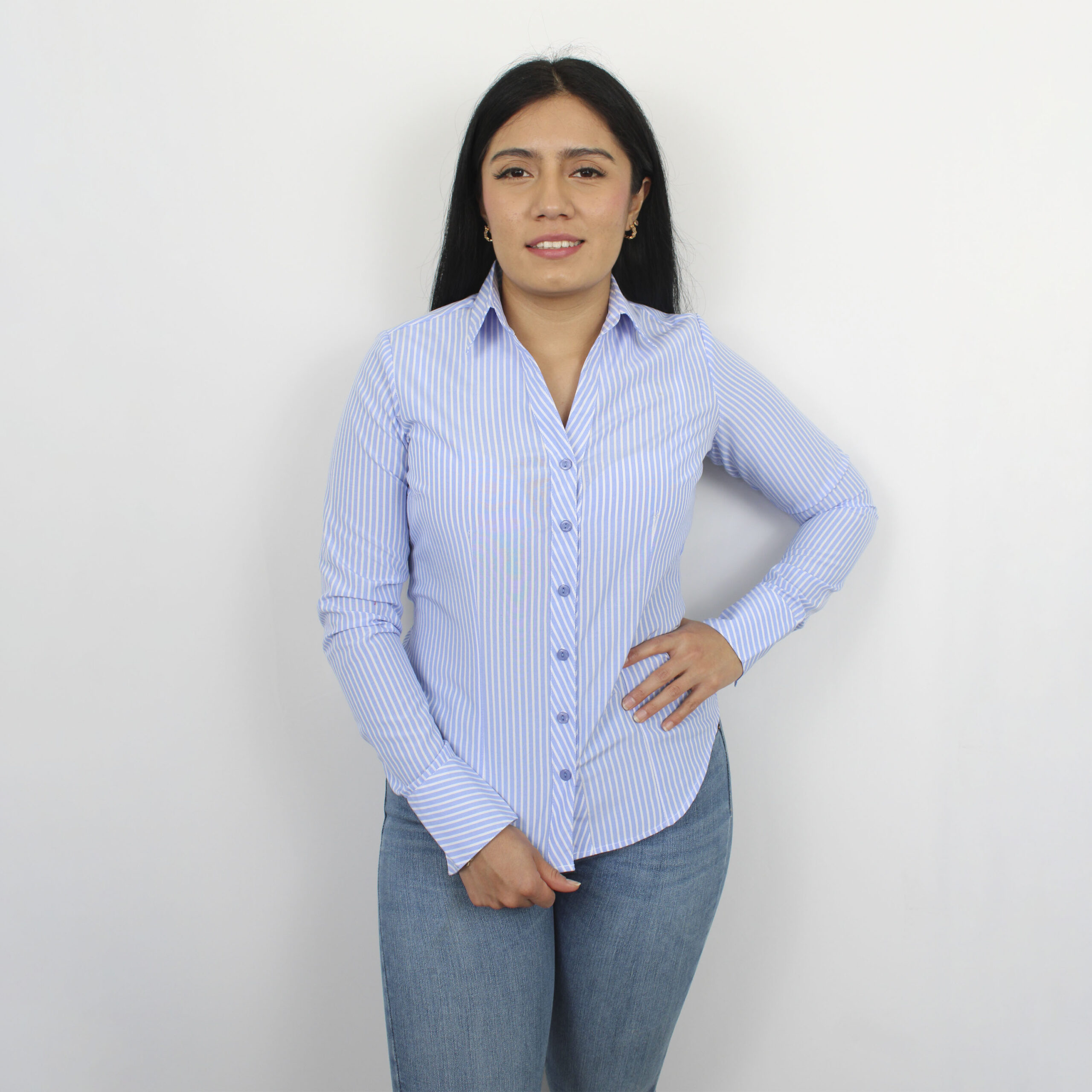 Camisera a rayas manga larga